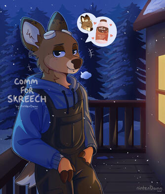 OC owned by Skreech on BlueSky