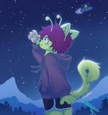 OC owned by ihavemyownrings on ArtFight